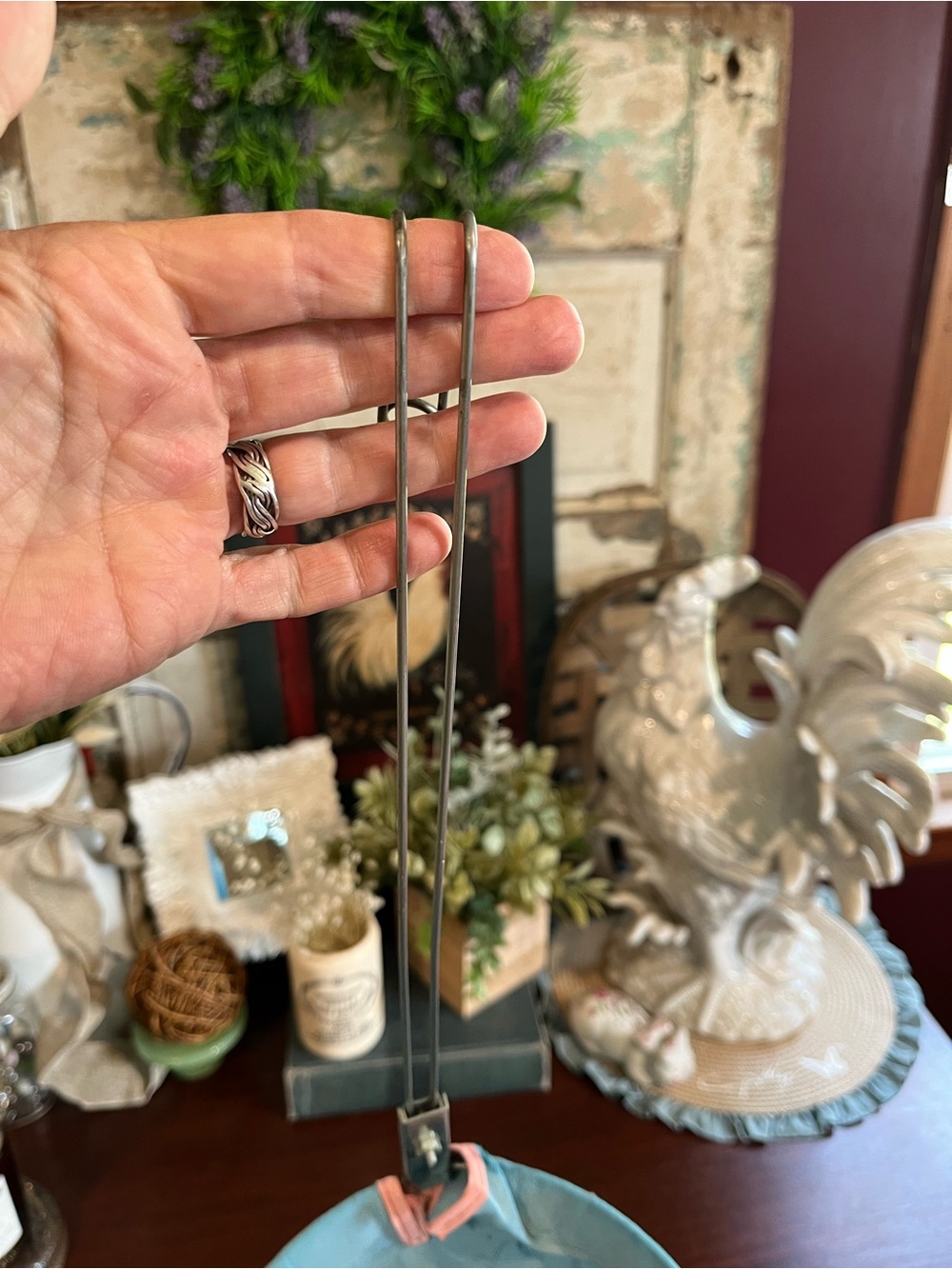 Vintage Clothes Pin Holder READ - Picture 4 of 12